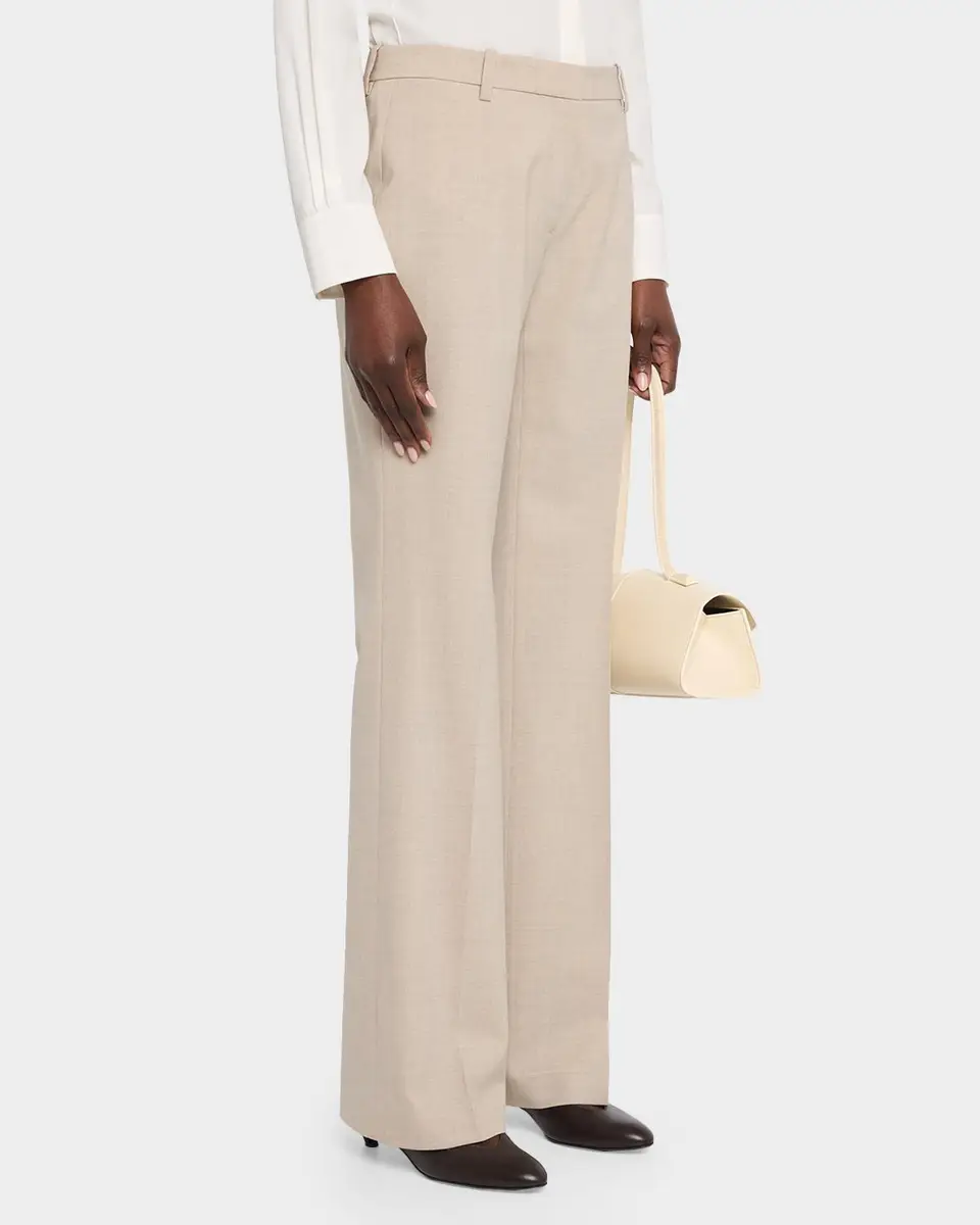 Lafayette 148 New York Greene Straight-Leg Stretch Wool Pants | Thumbnail 4 Lafayette 148 New York Greene Straight-Leg Stretch Wool Pants | Thumbnail 4