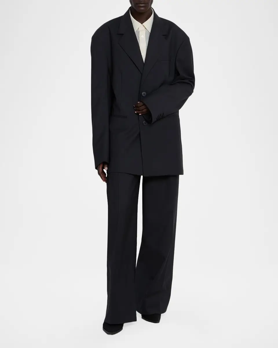 Issey Miyake Honest Ensemble Wool-Blend Jacket | Thumbnail 2