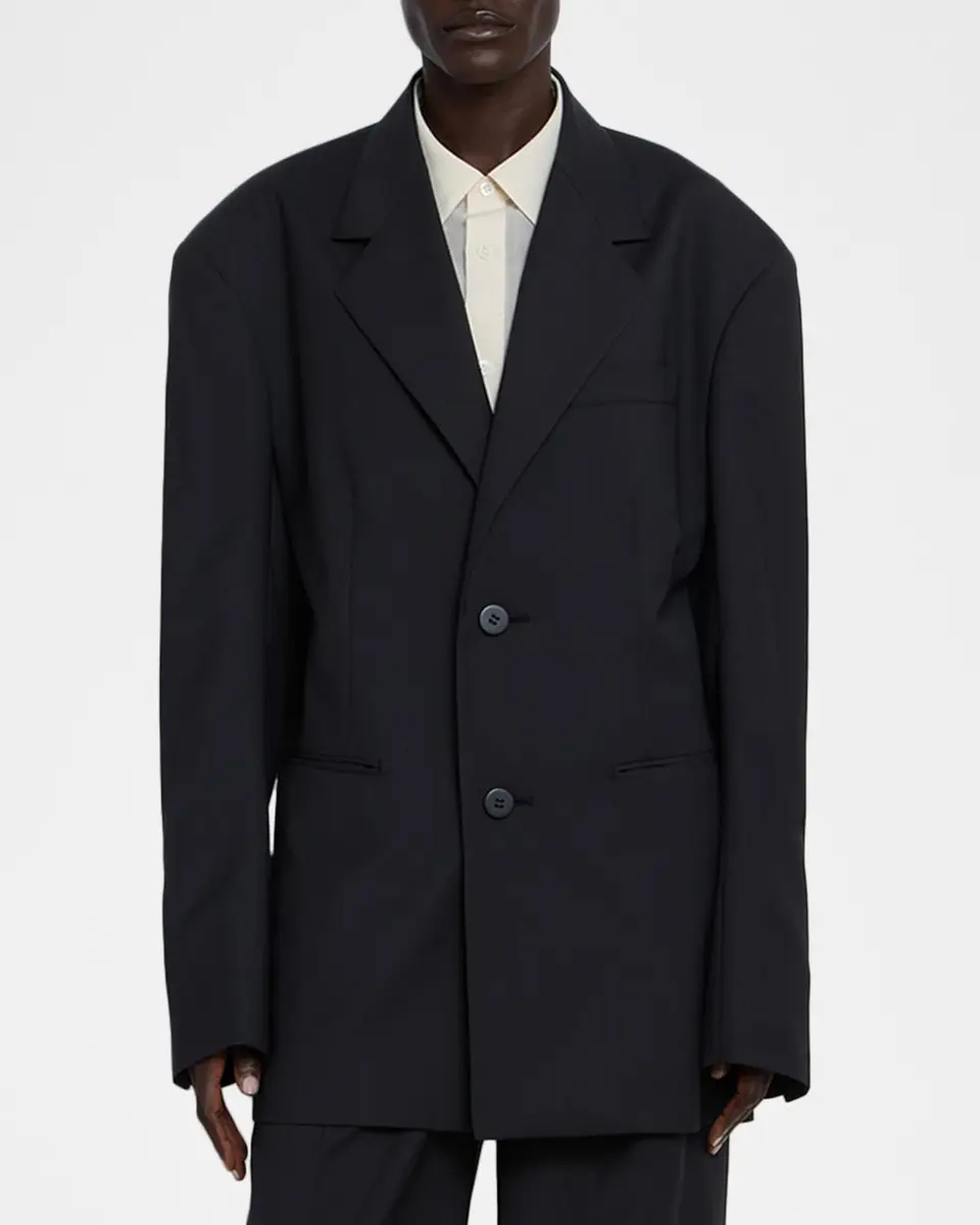 Issey Miyake Honest Ensemble Wool-Blend Jacket | Thumbnail 4