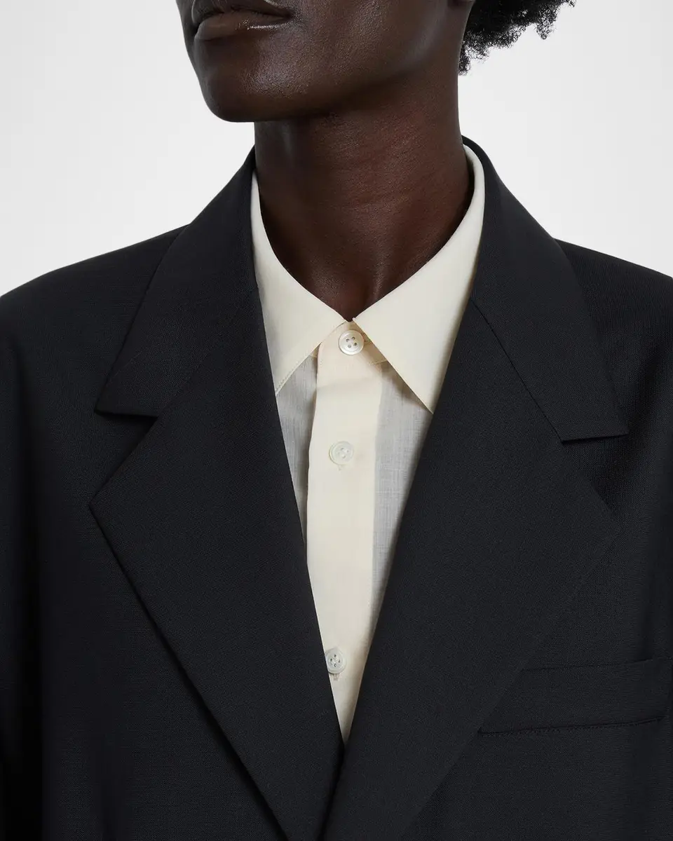Issey Miyake Honest Ensemble Wool-Blend Jacket | Thumbnail 5