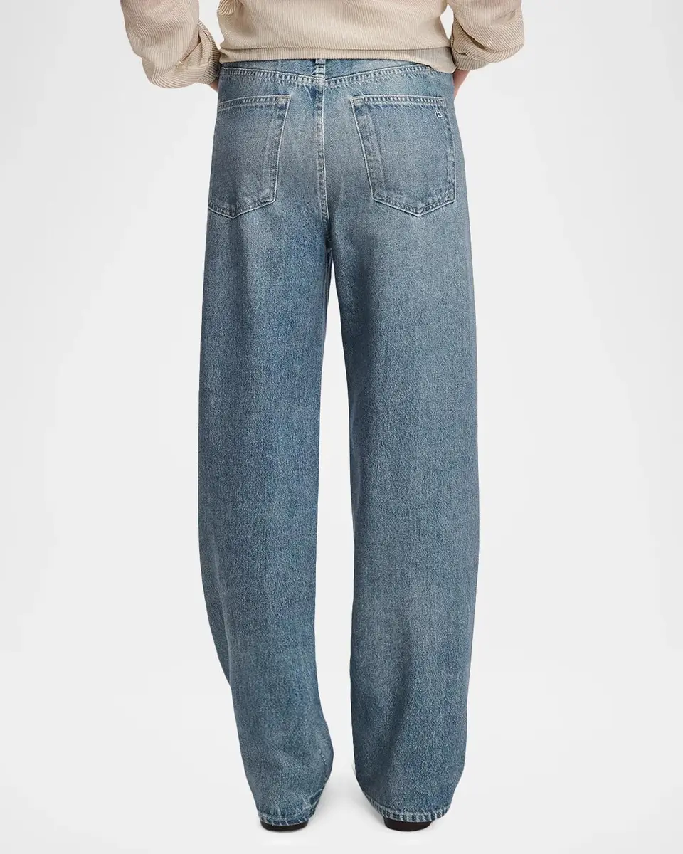rag & bone rb Miramar Terry Drawstring Wide-Leg Jeans | Thumbnail 3 rag & bone rb Miramar Terry Drawstring Wide-Leg Jeans | Thumbnail 3