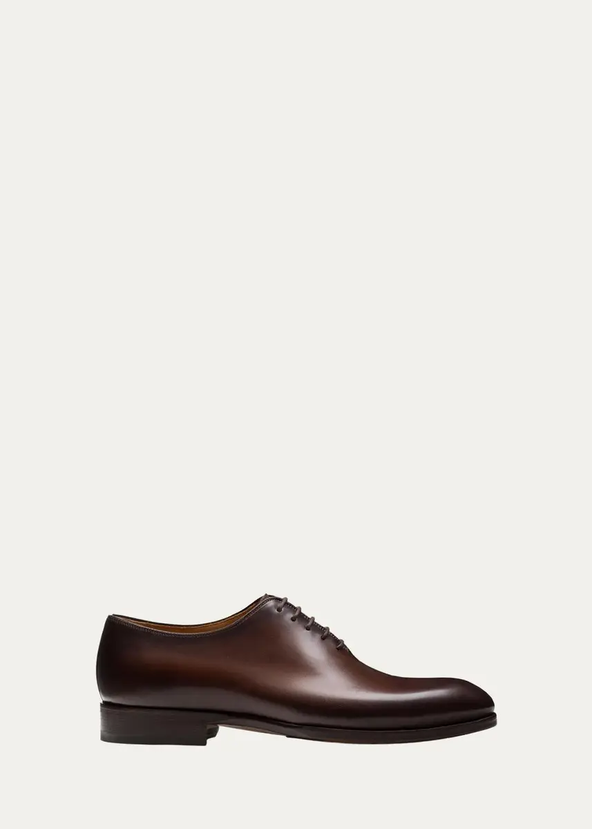 Magnanni Men's Leather Wholecut Oxfords | Thumbnail 4