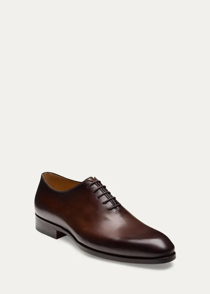 Magnanni Men's Leather Wholecut Oxfords | Thumbnail 6