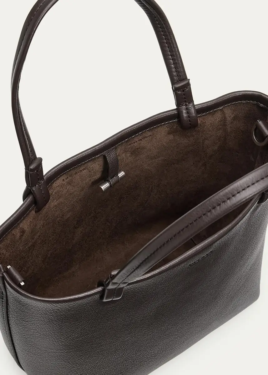 The Row Park Small Tote Bag in Grain Leather | Thumbnail 4 The Row Park Small Tote Bag in Grain Leather | Thumbnail 4
