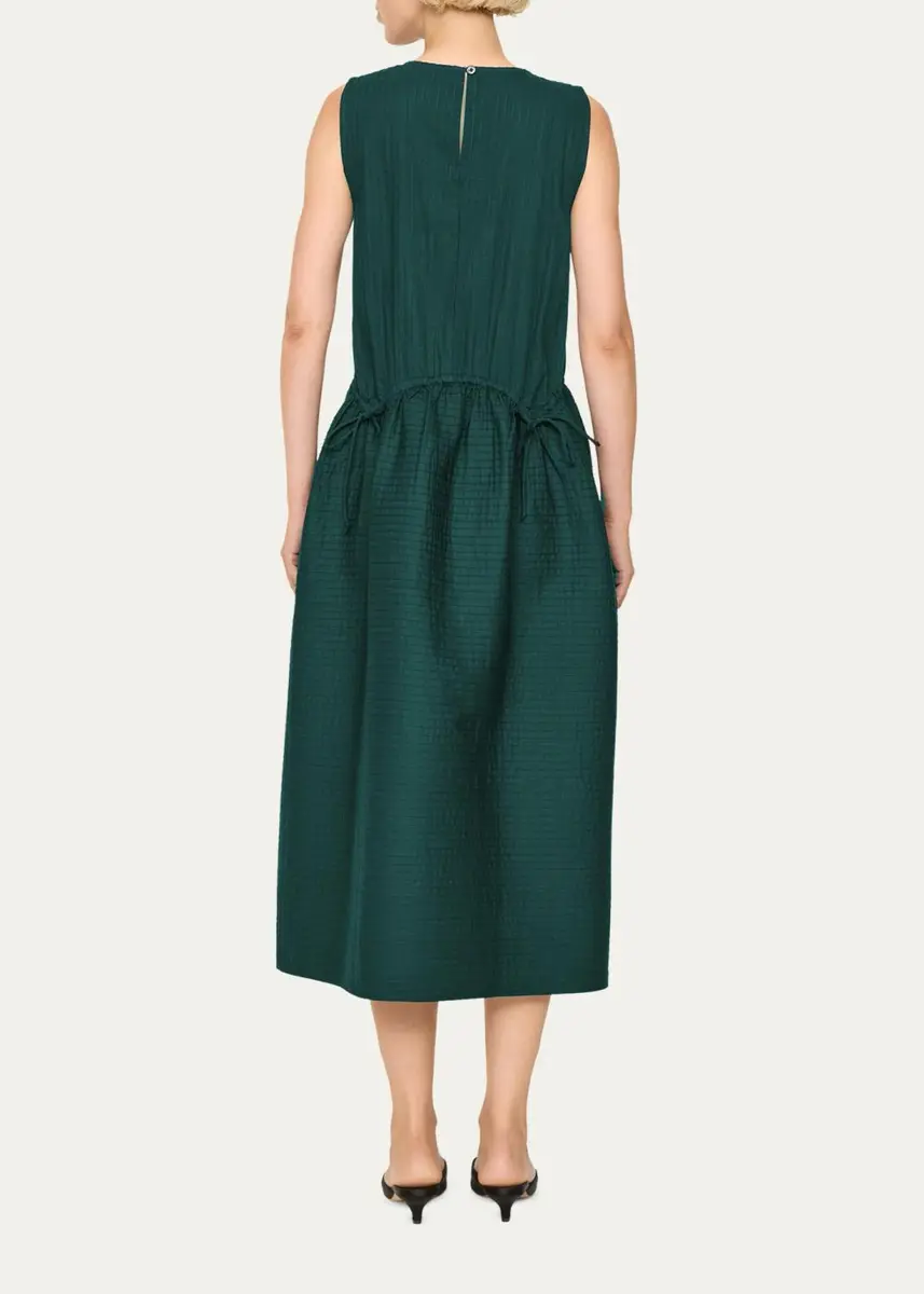 Sea Roni Drawcord Sleeveless Midi Dress | Thumbnail 3 Sea Roni Drawcord Sleeveless Midi Dress | Thumbnail 3