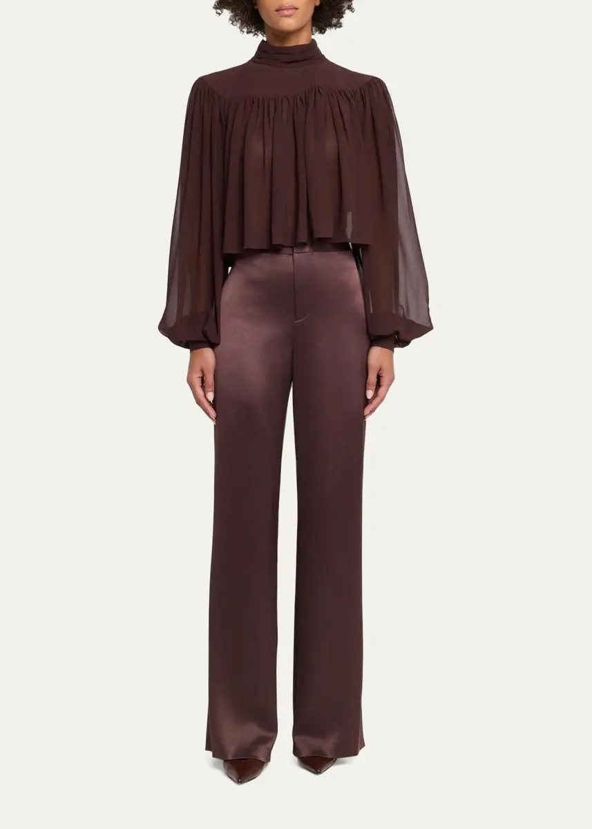 Ronny Kobo Aerin Gathered Jersey Top | Thumbnail 2 Ronny Kobo Aerin Gathered Jersey Top | Thumbnail 2