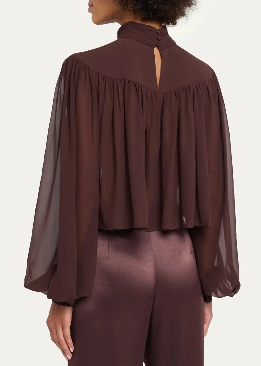 Ronny Kobo Aerin Gathered Jersey Top | Thumbnail 3 Ronny Kobo Aerin Gathered Jersey Top | Thumbnail 3