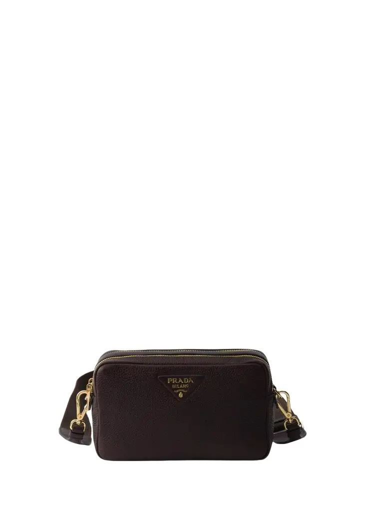 Small Grain Leather Shoulder Bag