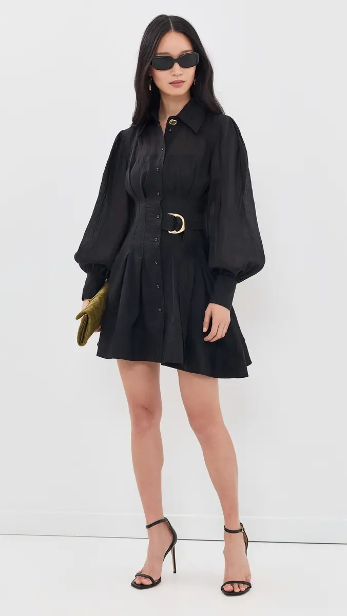 Aje Rosanna Mini Shirt Dress | Thumbnail 2 Aje Rosanna Mini Shirt Dress | Thumbnail 2