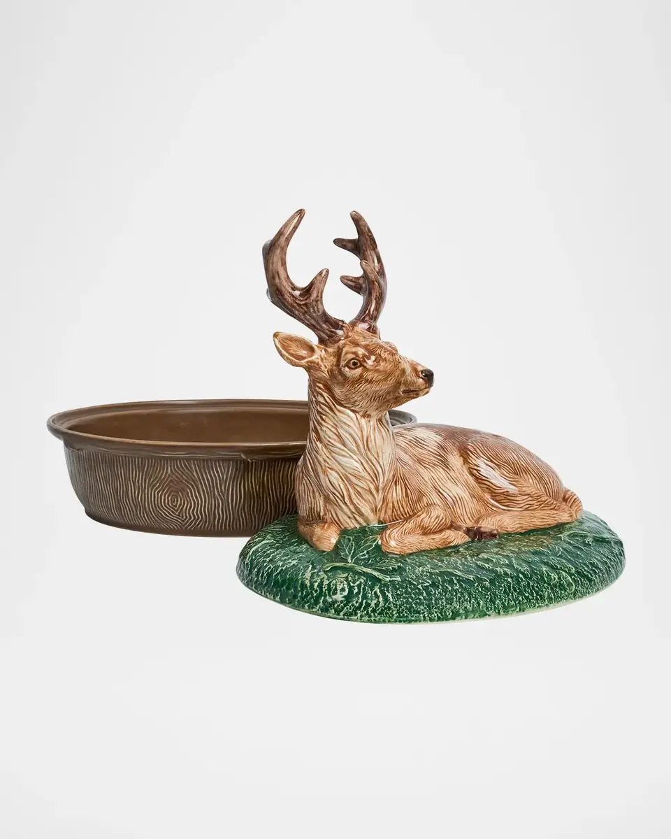 Juliska Forest Walk Stag Baker with Lid, 3.1 Quarts | Thumbnail 3