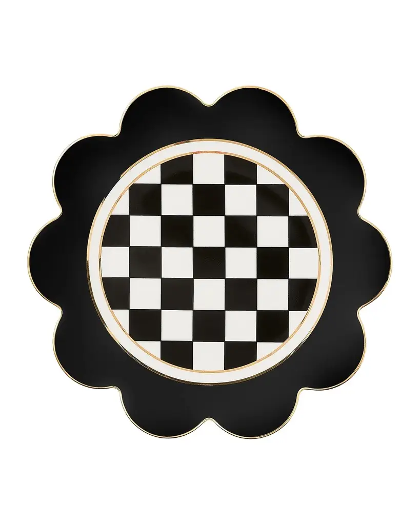 MacKenzie-Childs Petal Ceramic Dinner Tray