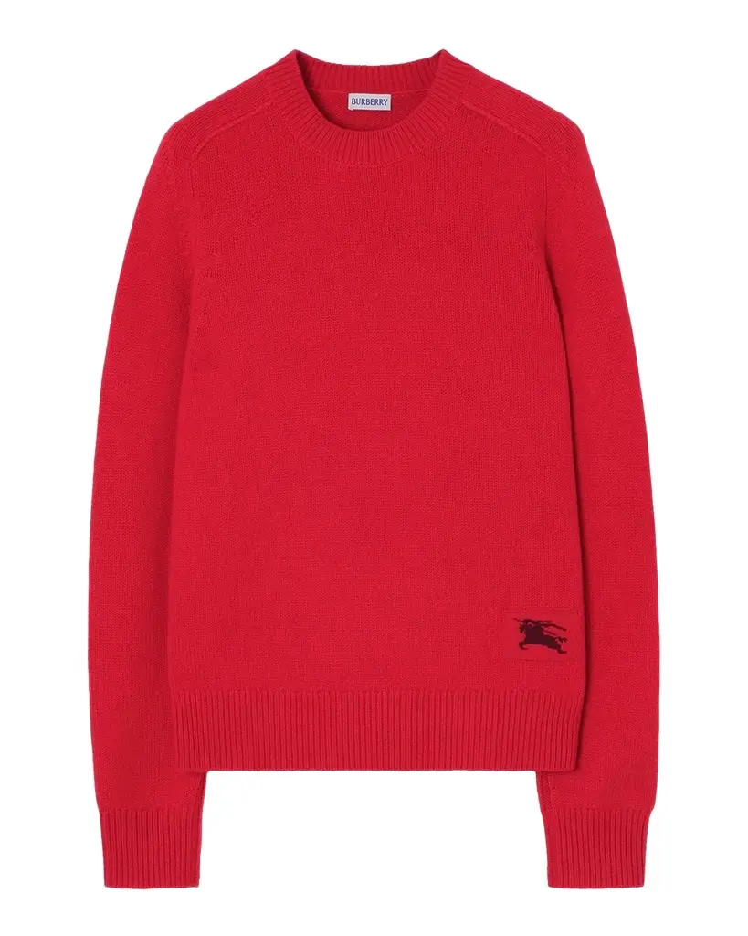 Burberry Constance Cashmere Crewneck Sweater | Image 1 Burberry Constance Cashmere Crewneck Sweater | Image 1