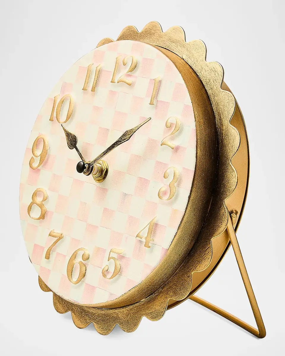 MacKenzie-Childs Checked Metal Clock | Thumbnail 2
