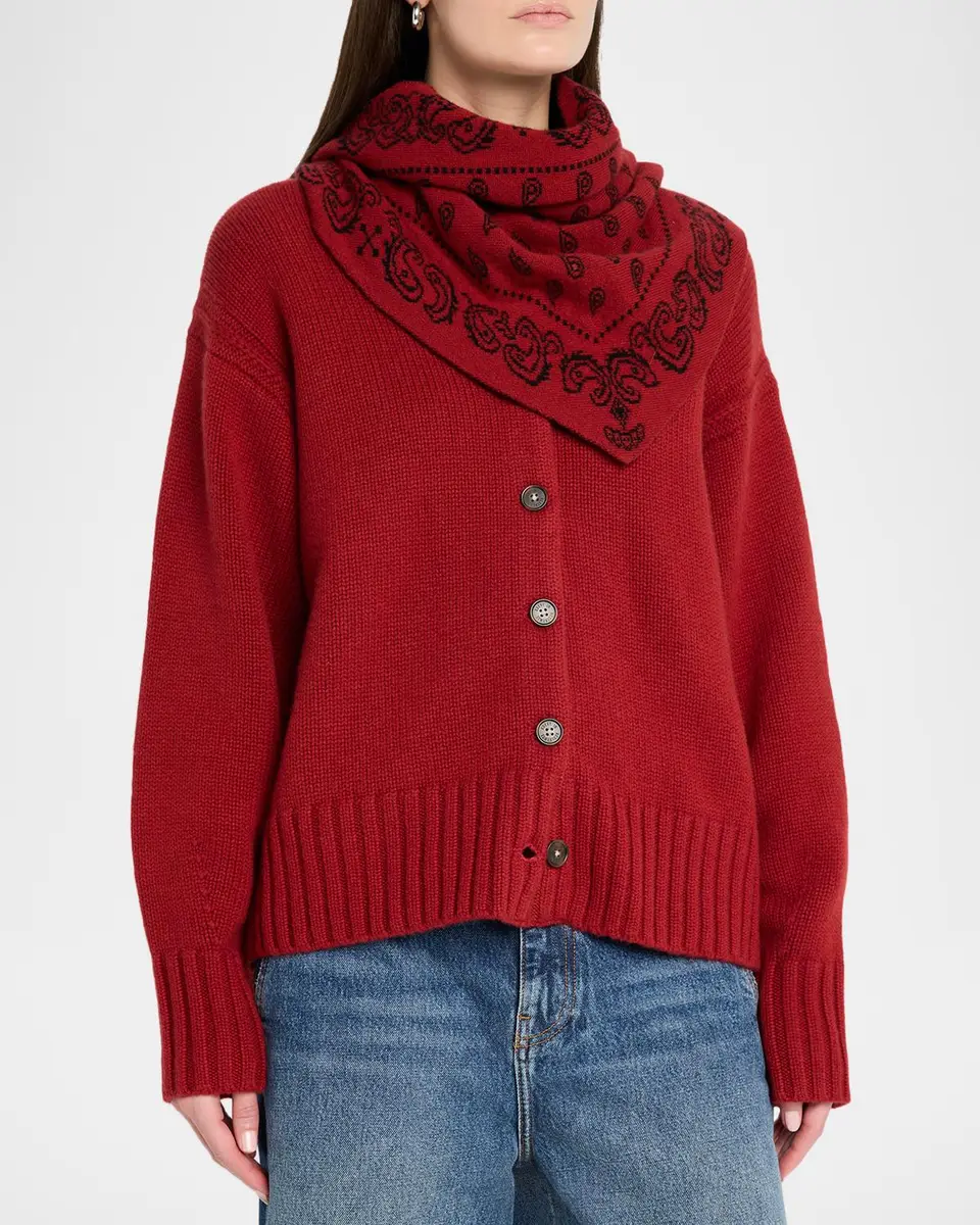 Guest In Residence The Wild Rag Cashmere Scarf | Thumbnail 3 Guest In Residence The Wild Rag Cashmere Scarf | Thumbnail 3