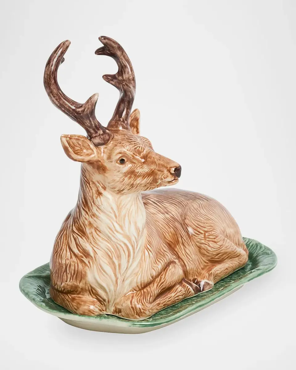 Juliska Forest Walk Stag Butter Dish | Thumbnail 3 Juliska Forest Walk Stag Butter Dish | Thumbnail 3