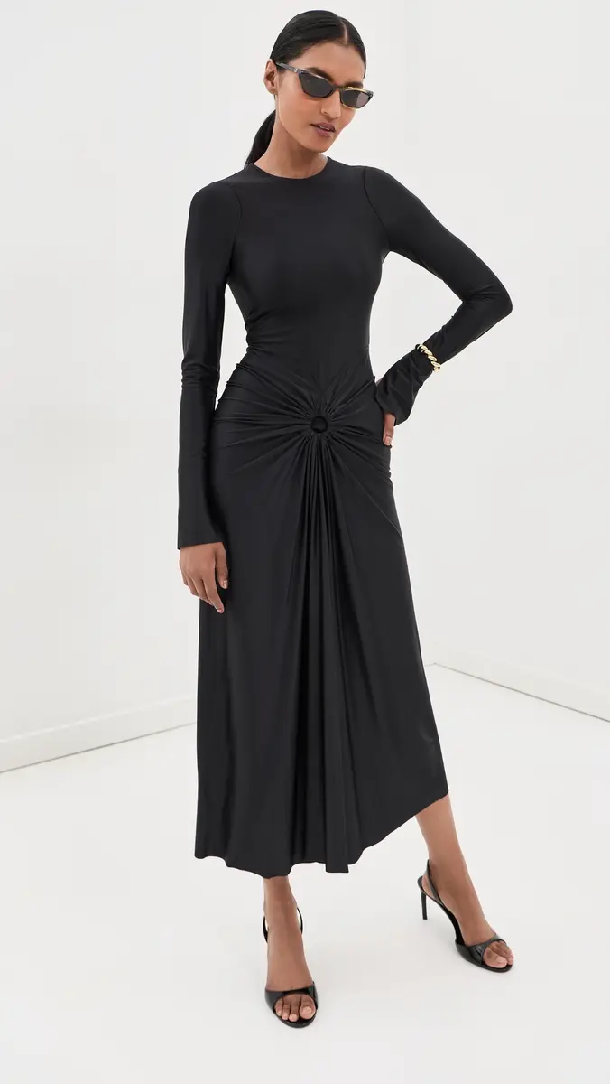 Victoria Beckham Frances Midi Dress | Thumbnail 2