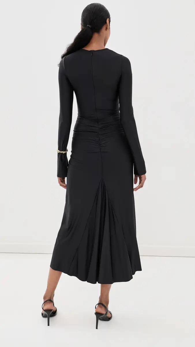Victoria Beckham Frances Midi Dress | Thumbnail 3