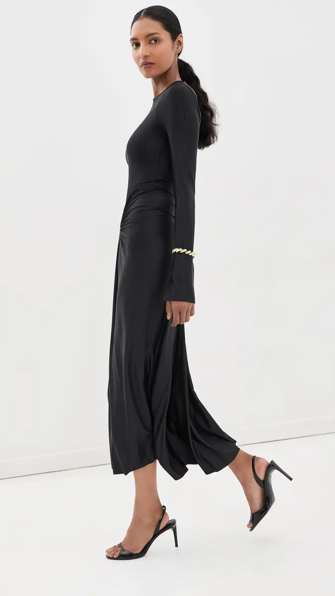 Victoria Beckham Frances Midi Dress | Thumbnail 4
