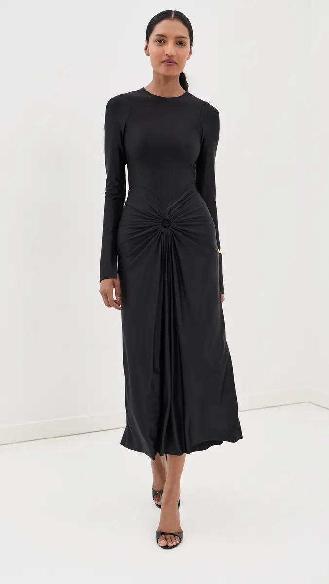 Victoria Beckham Frances Midi Dress | Thumbnail 5
