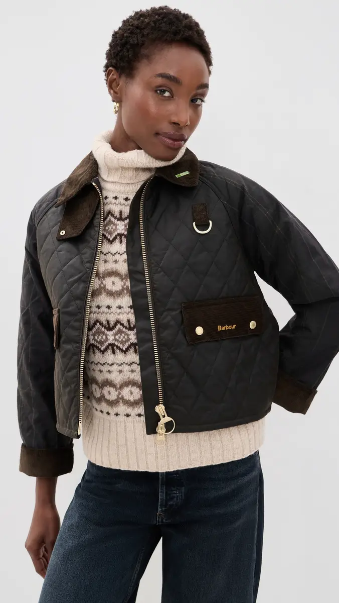 Barbour Tartan Reimagined Icons Tartan Quilted Spey Wax Jacket | Thumbnail 2 Barbour Tartan Reimagined Icons Tartan Quilted Spey Wax Jacket | Thumbnail 2