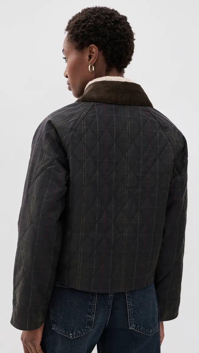 Barbour Tartan Reimagined Icons Tartan Quilted Spey Wax Jacket | Thumbnail 3 Barbour Tartan Reimagined Icons Tartan Quilted Spey Wax Jacket | Thumbnail 3