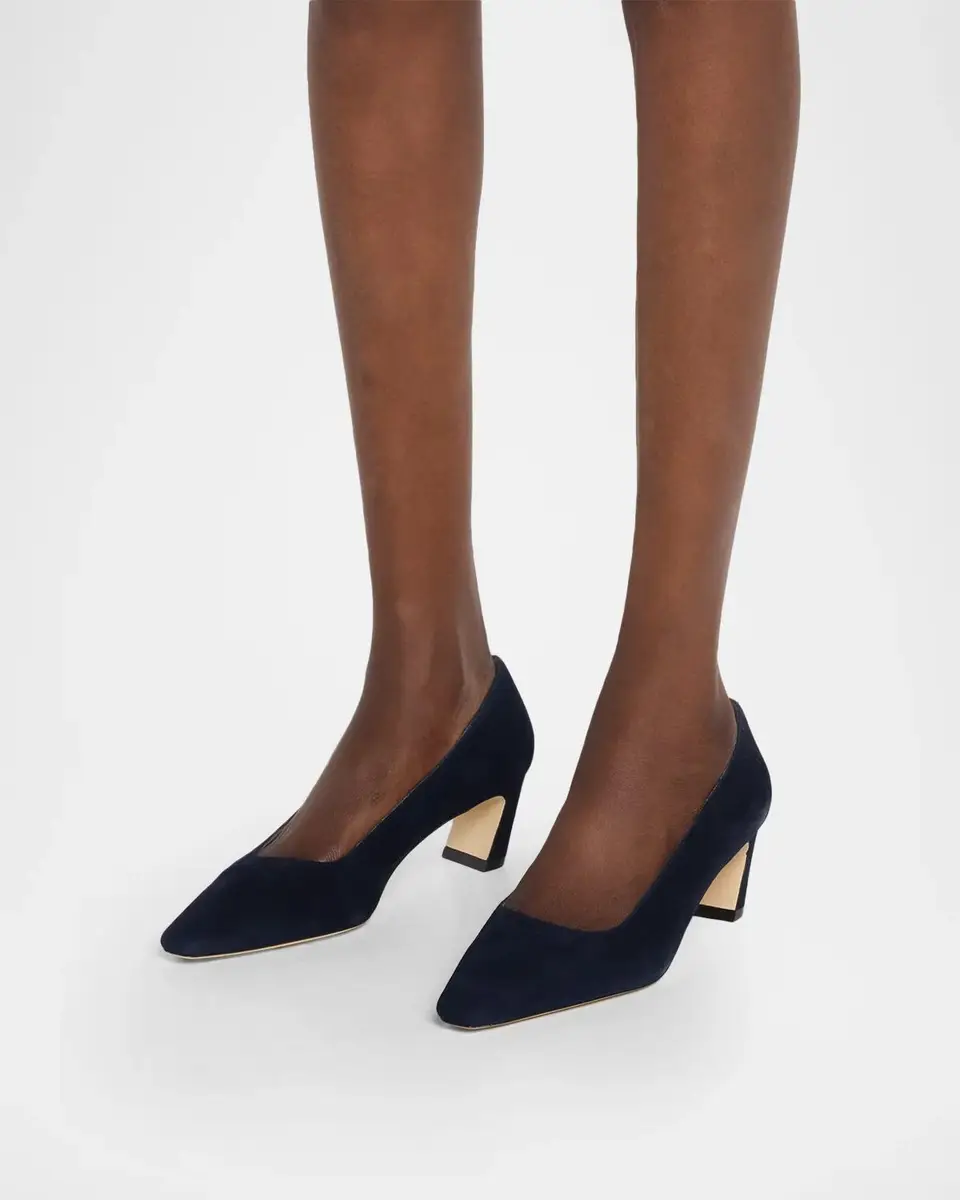 Stuart Weitzman Stassi 50MM Suede Pumps | Thumbnail 2 Stuart Weitzman Stassi 50MM Suede Pumps | Thumbnail 2