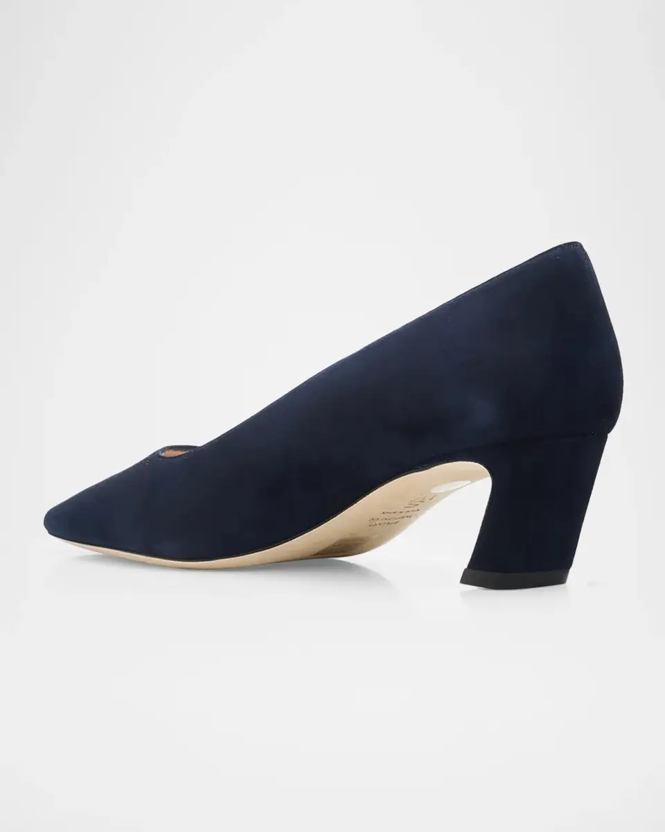 Stuart Weitzman Stassi 50MM Suede Pumps | Thumbnail 4 Stuart Weitzman Stassi 50MM Suede Pumps | Thumbnail 4