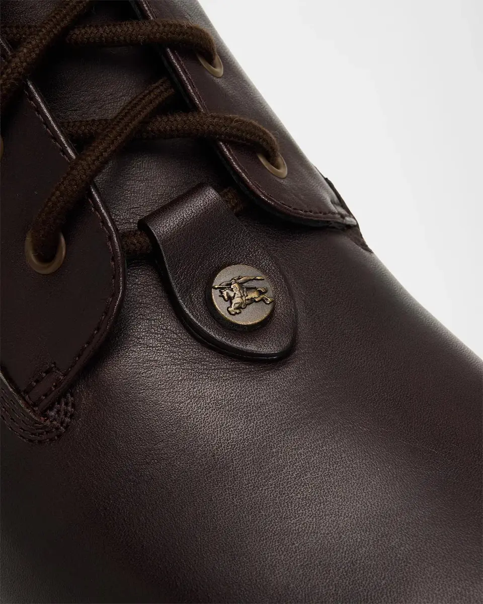 Burberry Men's Durham Leather Lace-Up Boots | Thumbnail 3 Burberry Men's Durham Leather Lace-Up Boots | Thumbnail 3