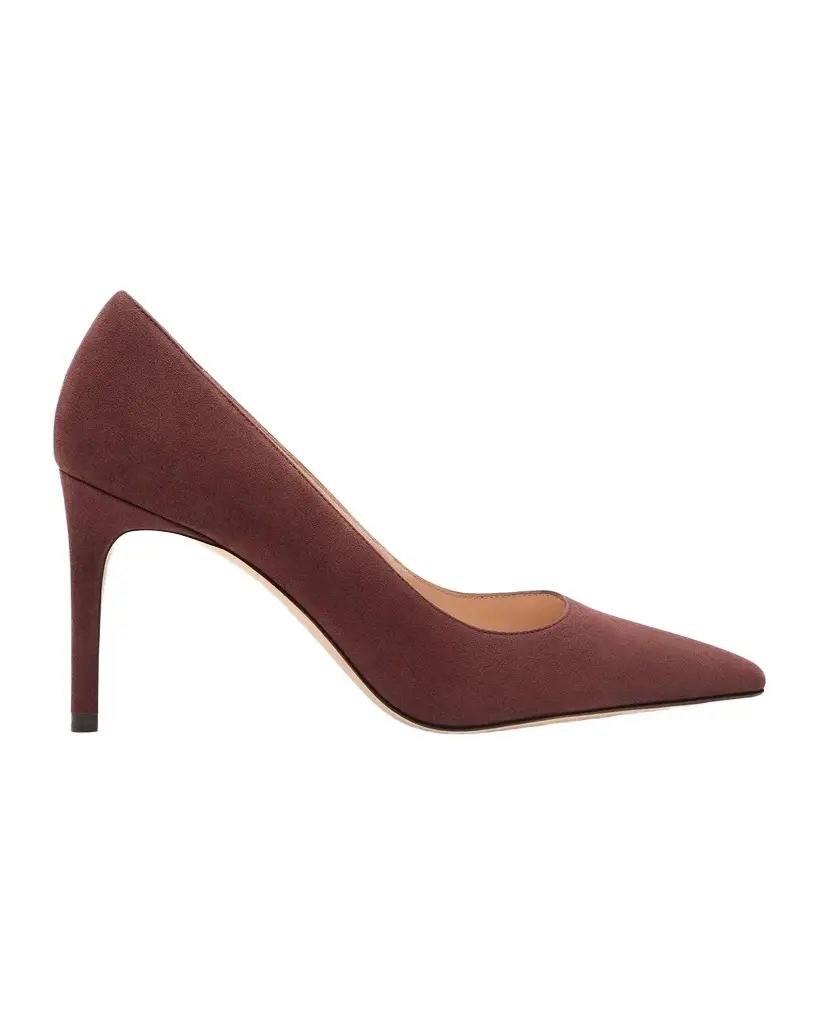 Stuart Weitzman Stuart Power Suede Pumps | Image 1 Stuart Weitzman Stuart Power Suede Pumps | Image 1