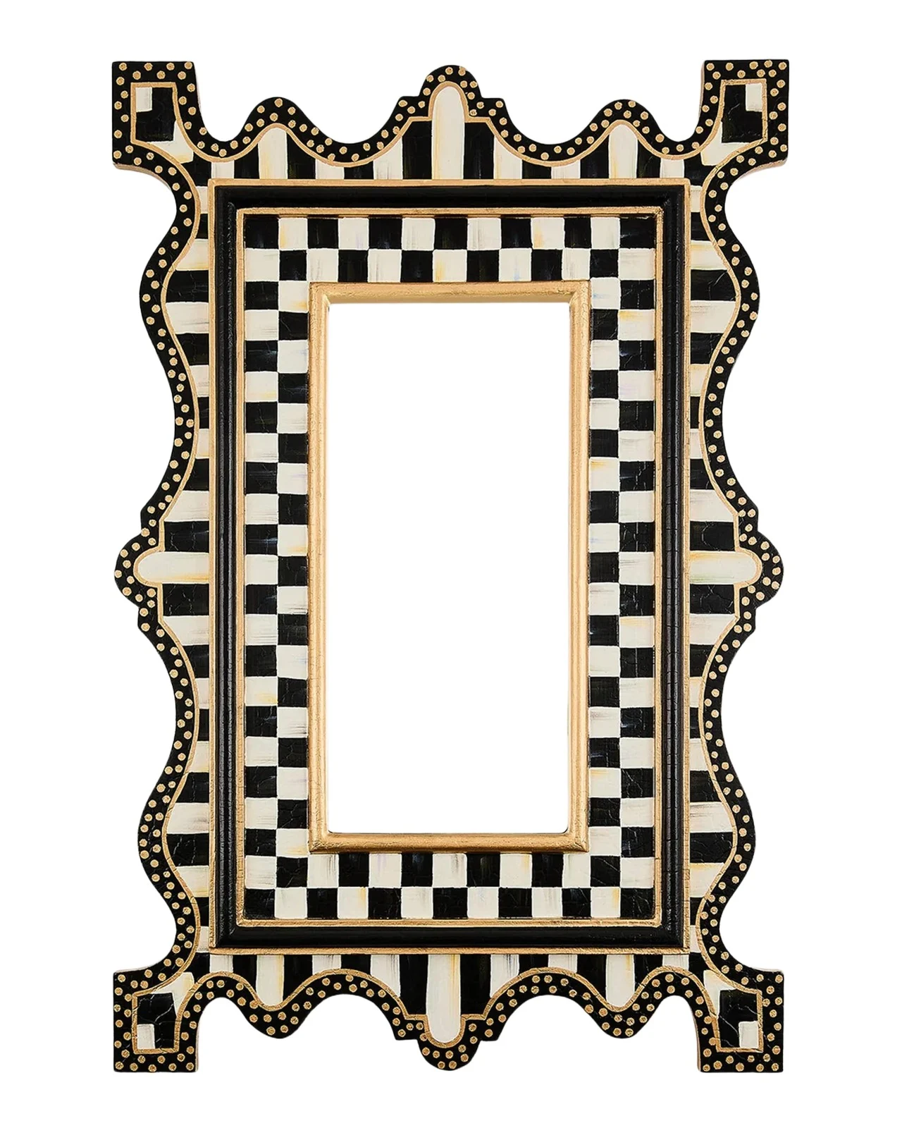 MacKenzie-Childs Courtly Check Wall Mirror