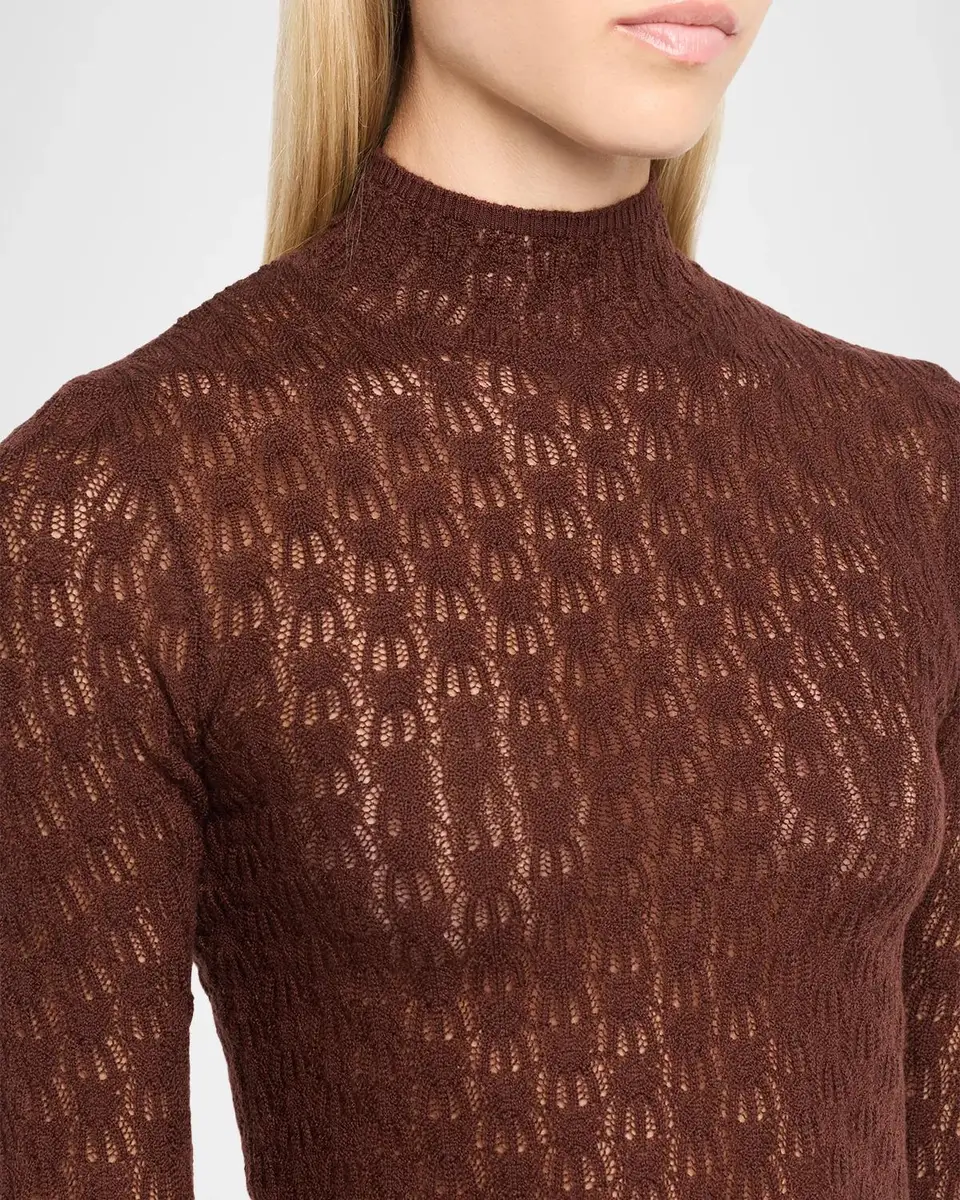 Sablyn Rhea Sheer Merino Wool Sweater | Thumbnail 5