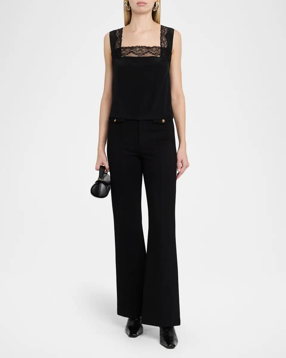 Frame The Chandelier Crop Top | Thumbnail 2 Frame The Chandelier Crop Top | Thumbnail 2