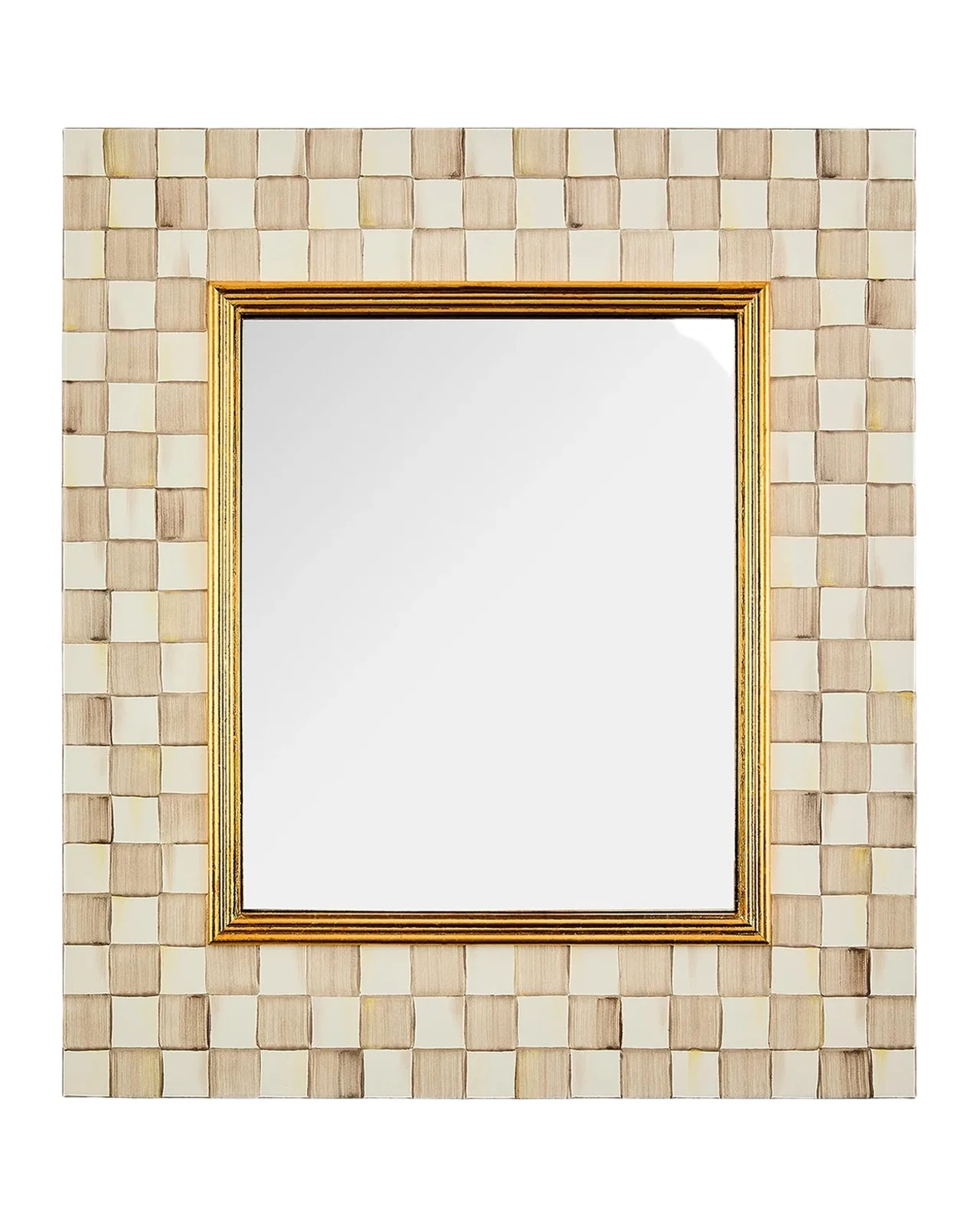 MacKenzie-Childs Checked Wall Mirror