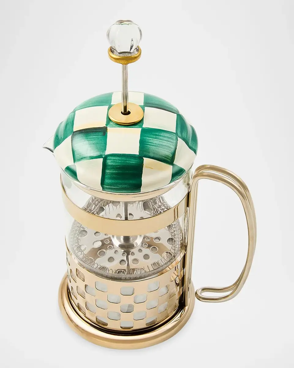 MacKenzie-Childs Check French Press | Thumbnail 2