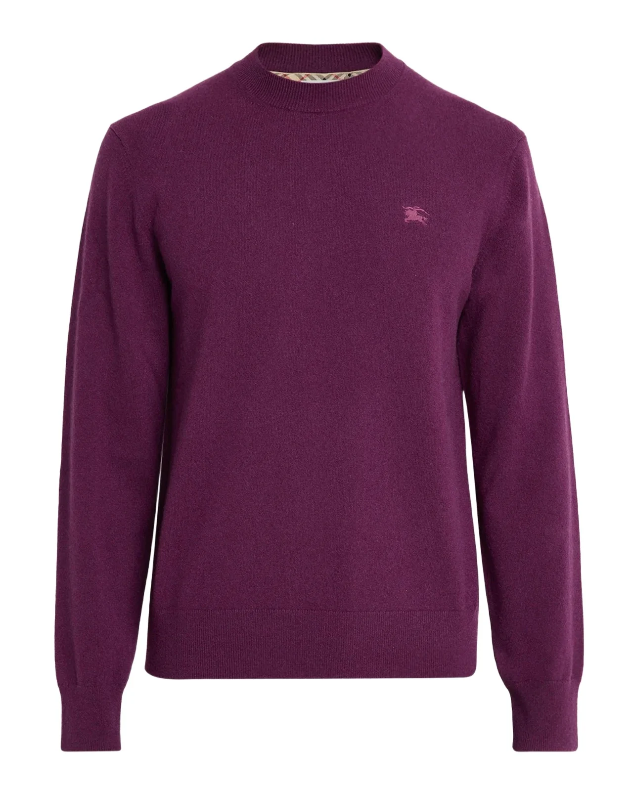 Burberry Men's Clifford EKD-Embroidered Crewneck Sweater