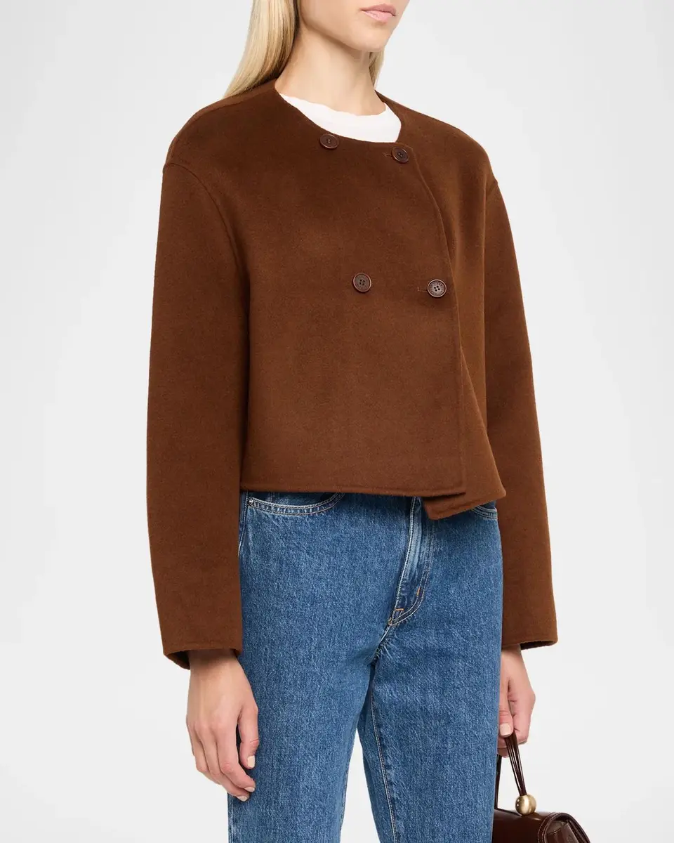 Sablyn Floren Cropped Double-Breasted Jacket | Thumbnail 4