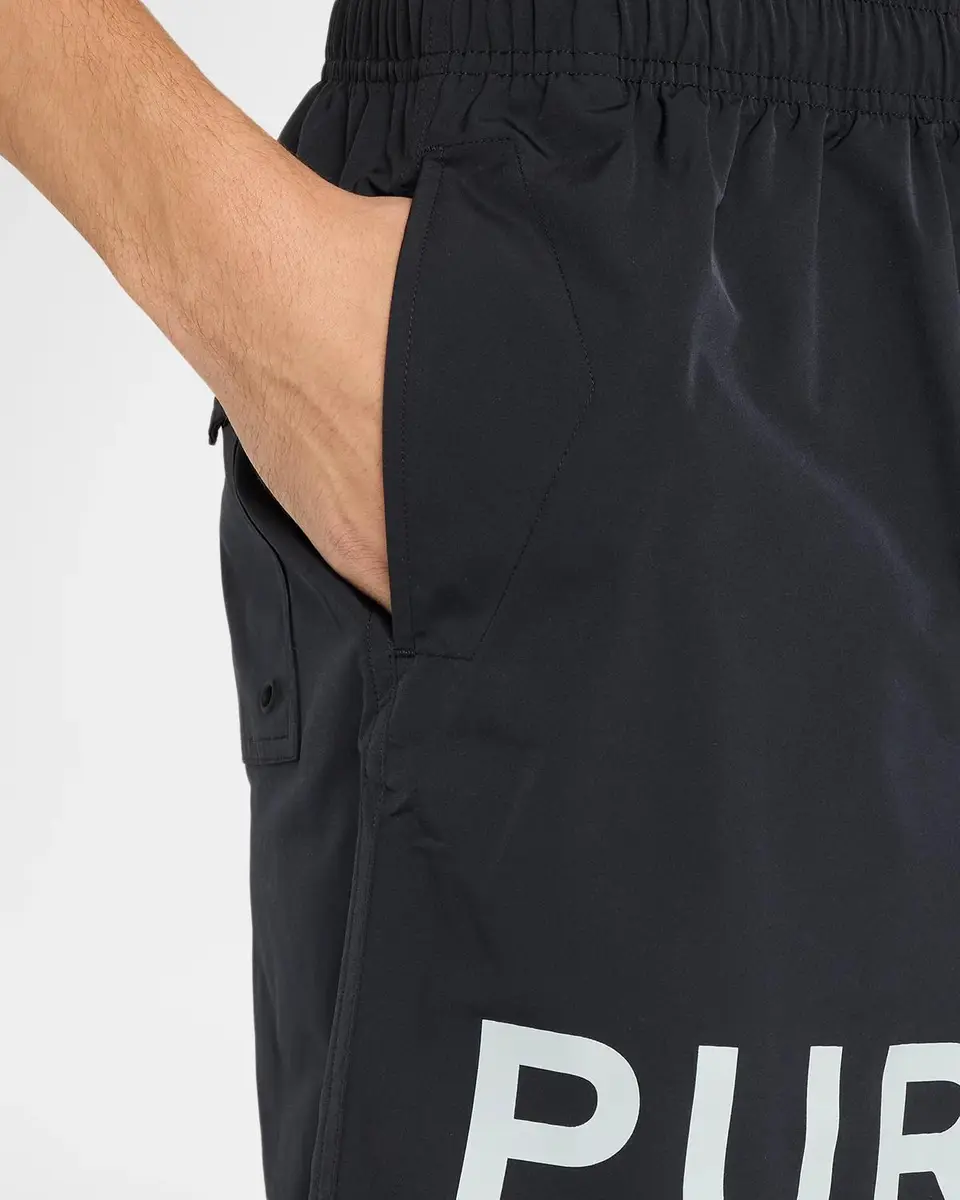 PURPLE Men's All Round Split-Logo Swim Trunks | Thumbnail 4
