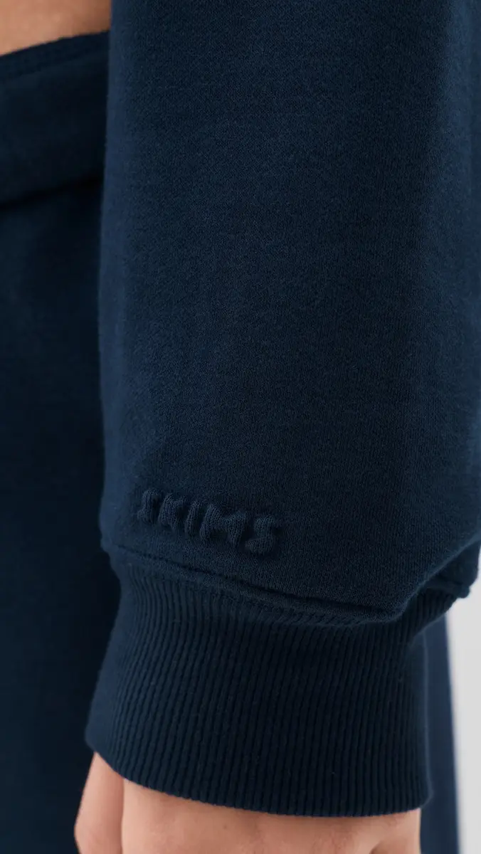 Skims Fleeced Polo Sweatshirt | Thumbnail 6