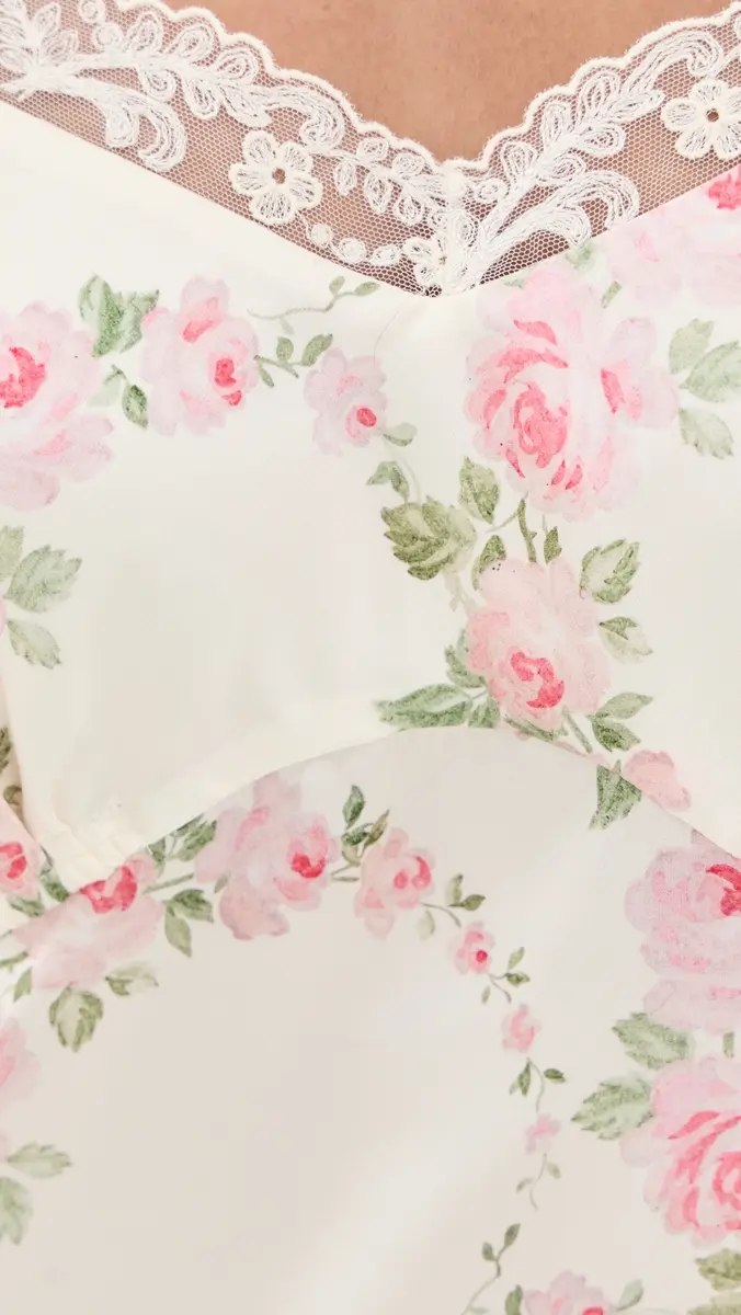 Simone Rocha Ruffle Frill Hem Slip Dress | Thumbnail 6 Simone Rocha Ruffle Frill Hem Slip Dress | Thumbnail 6