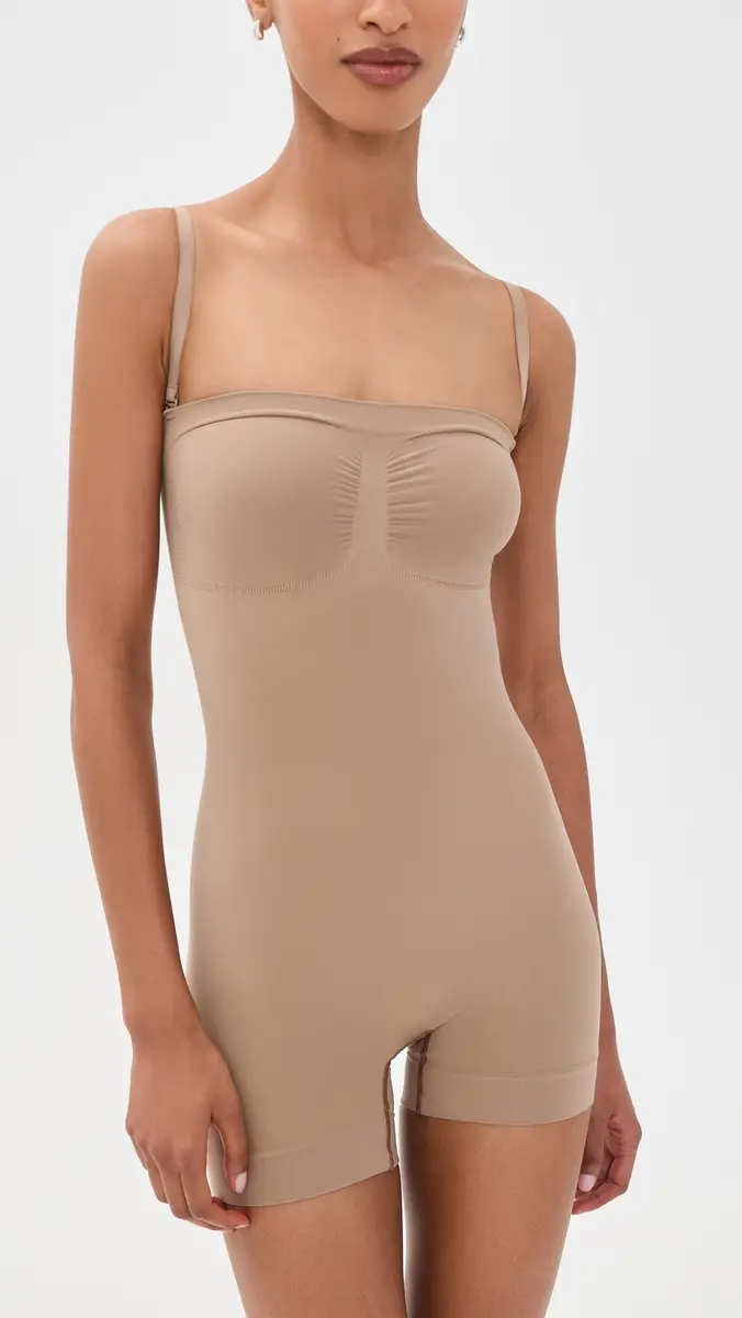 Skims Strapless Shortie Bodysuit | Thumbnail 5 Skims Strapless Shortie Bodysuit | Thumbnail 5