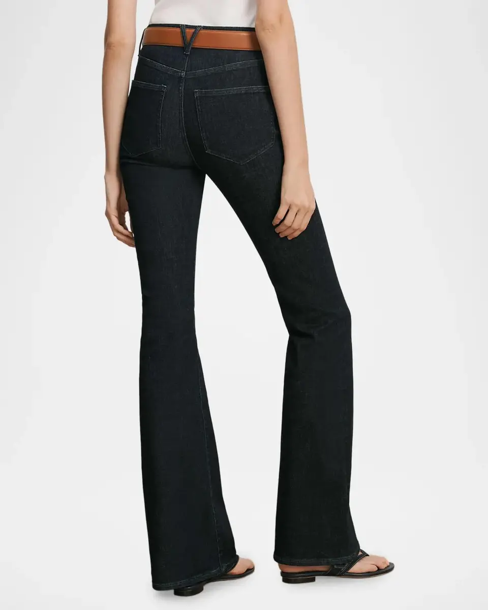 Veronica Beard Beverly High-Rise Flare Jeans | Thumbnail 3 Veronica Beard Beverly High-Rise Flare Jeans | Thumbnail 3