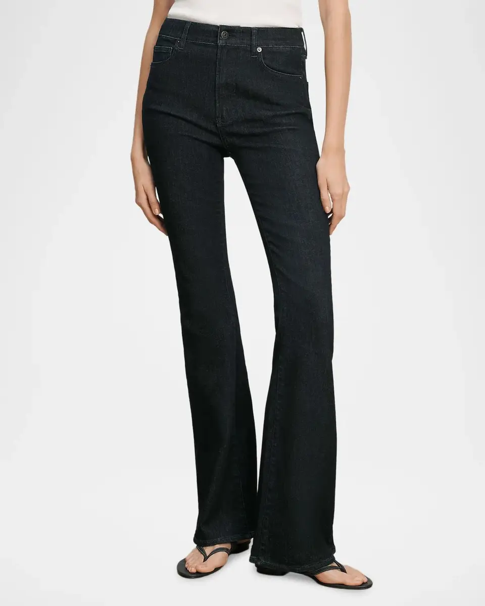 Veronica Beard Beverly High-Rise Flare Jeans | Thumbnail 4 Veronica Beard Beverly High-Rise Flare Jeans | Thumbnail 4