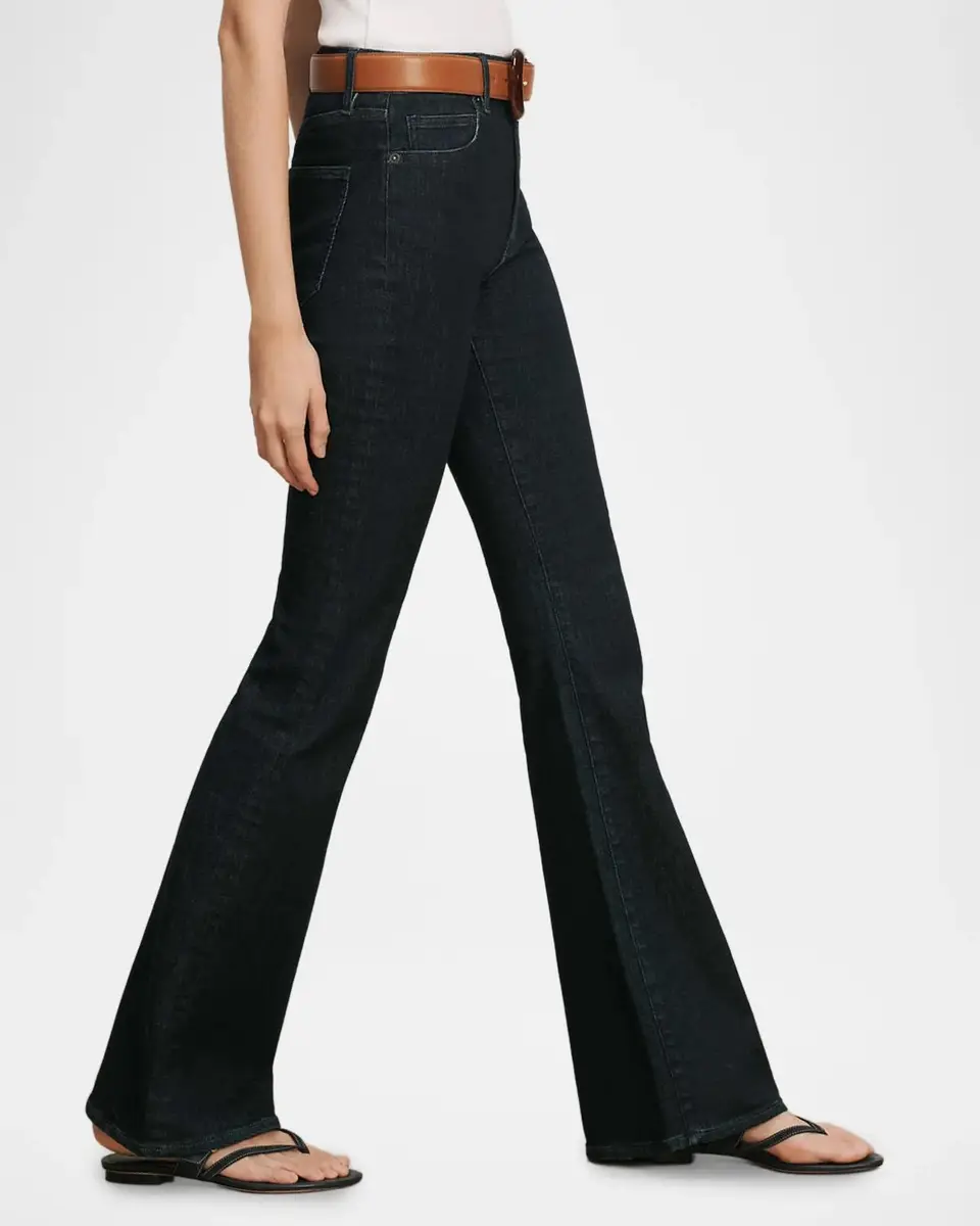 Veronica Beard Beverly High-Rise Flare Jeans | Thumbnail 5 Veronica Beard Beverly High-Rise Flare Jeans | Thumbnail 5