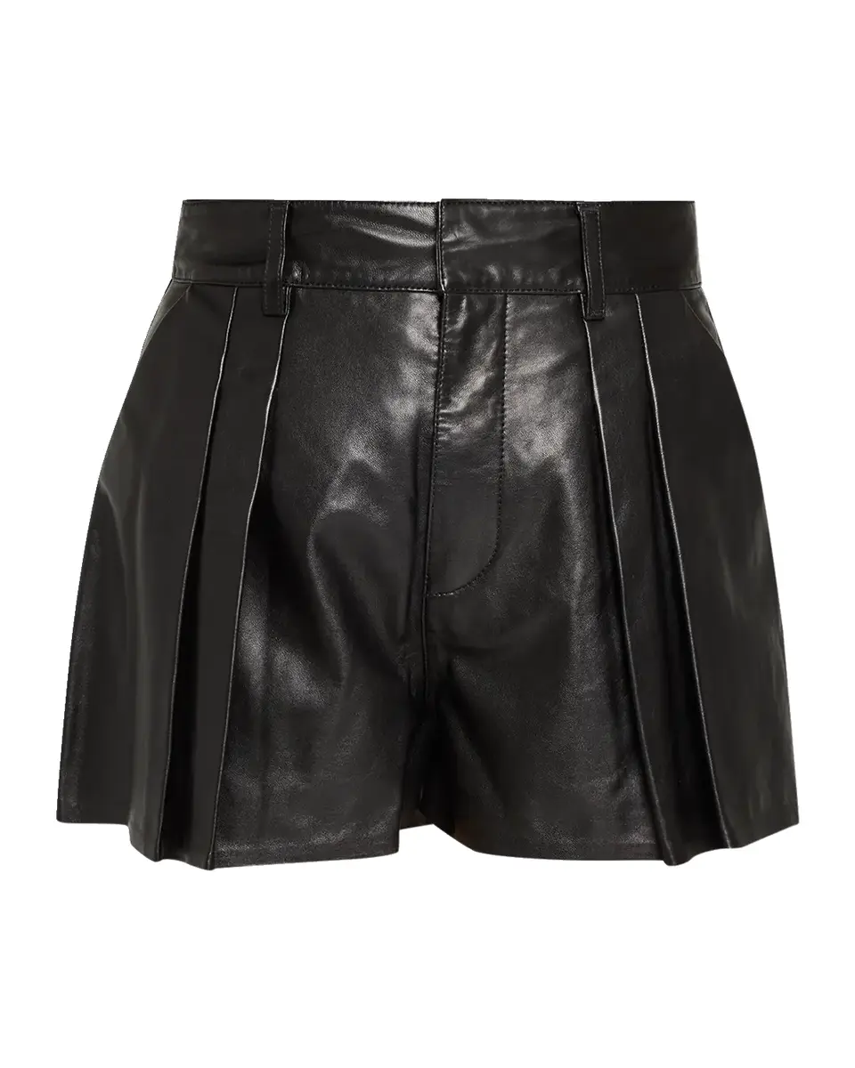 Frame The Leather Structural Shorts | Thumbnail 2 Frame The Leather Structural Shorts | Thumbnail 2