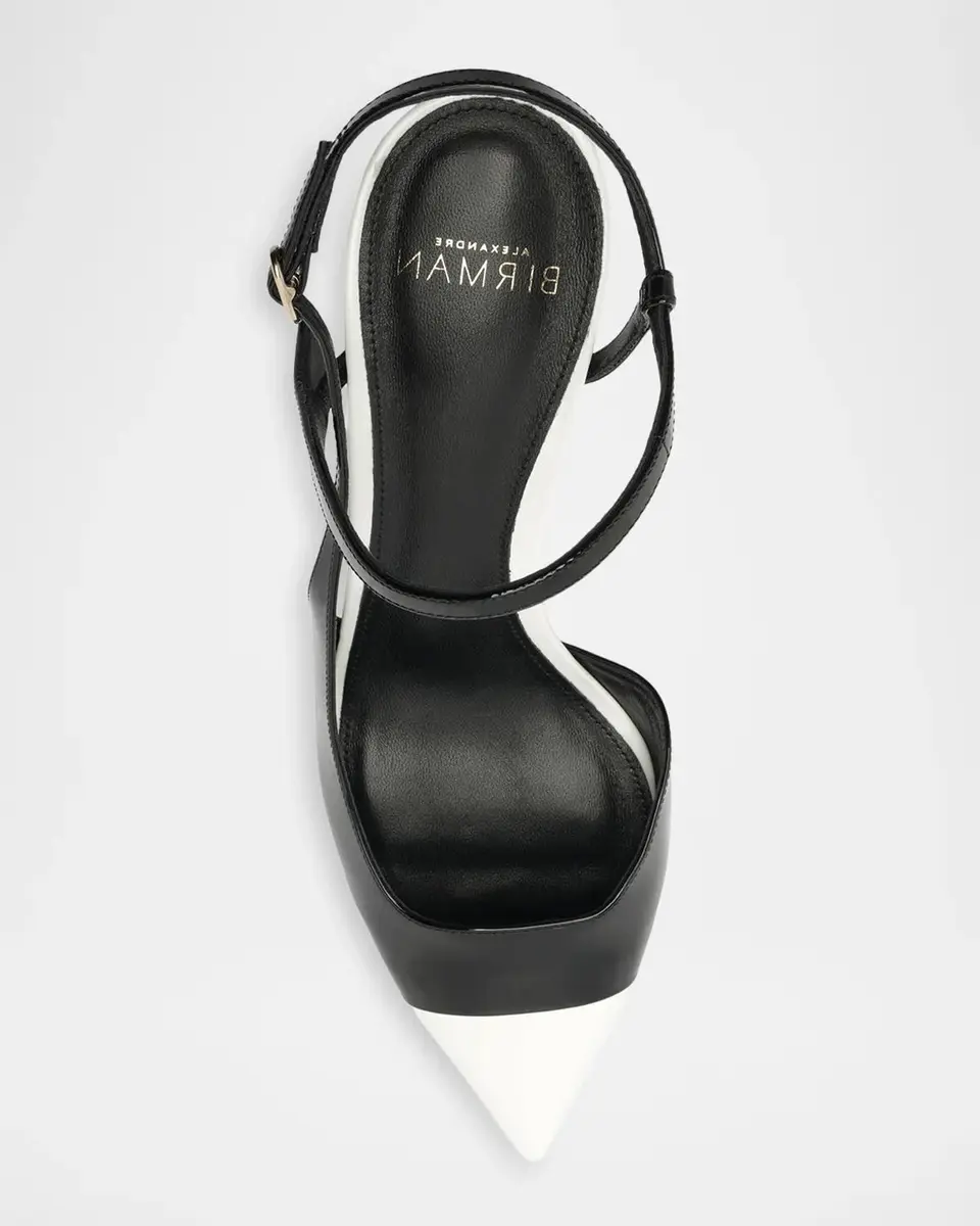 Alexandre Birman 60mm Tita Wrap Patent Leather Cap-Toe Pumps | Thumbnail 4 Alexandre Birman 60mm Tita Wrap Patent Leather Cap-Toe Pumps | Thumbnail 4