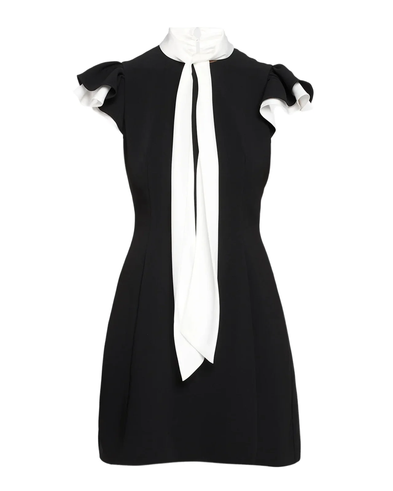 Sarya Tieneck Sheath Mini Dress
