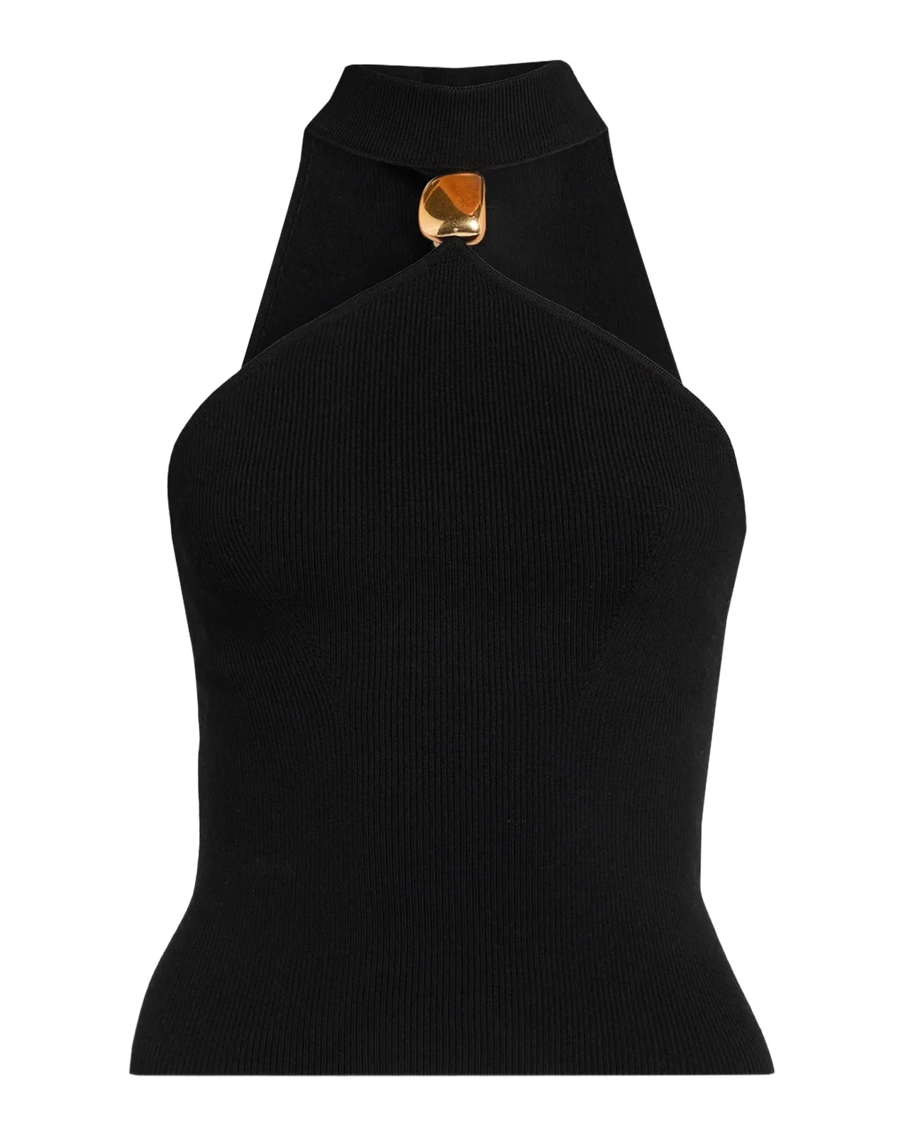 Renlen Merino Wool Halter Top Renlen Merino Wool Halter Top