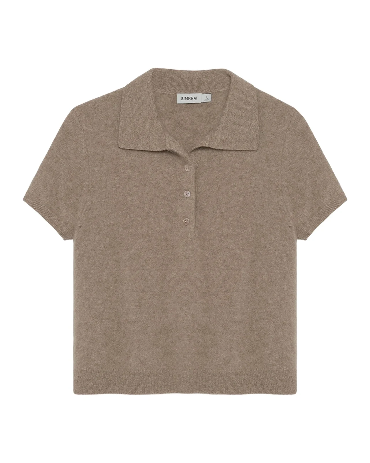 Ivy Short-Sleeve Polo Sweater Ivy Short-Sleeve Polo Sweater