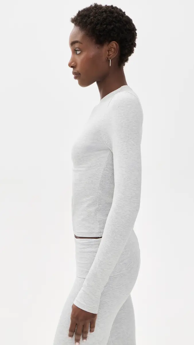Skims Long Sleeve T-Shirt | Thumbnail 4 Skims Long Sleeve T-Shirt | Thumbnail 4