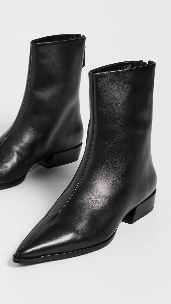 Black Suede Studio Esme 30 Booties | Thumbnail 5 Black Suede Studio Esme 30 Booties | Thumbnail 5